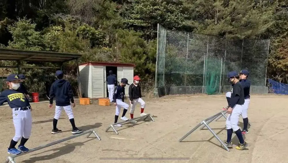ポニーリーグ東広島　4月開幕の関西地区予選に初参加　「パルクール」で身体操作性高めた選手たちに注目