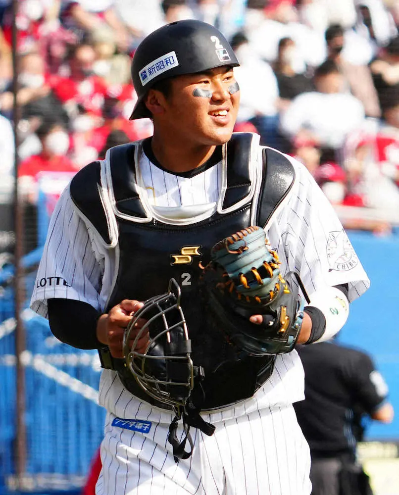 ロッテ・井口監督がドラ1松川虎生の開幕スタメンを“確約”　高卒新人捕手ではプロ野球史上3人目の快挙へ