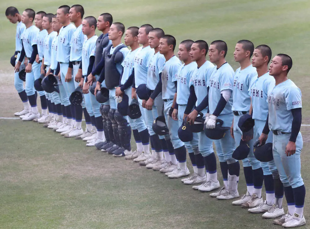 【画像・写真】昨年10月の近畿秋季大会に出場した近江ナイン