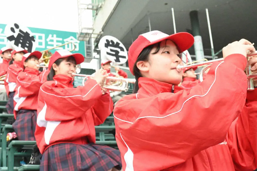 センバツに3年ぶりブラバン！浦和学院吹奏楽部「野球部の応援したくて入部した部員も」「感謝込めて応援」