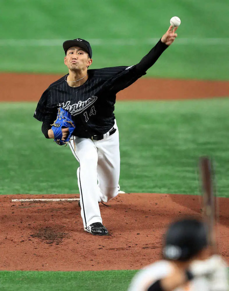 ロッテ・小島　直球入魂！！浦学13年V腕が後輩に快投で続いた6回零封「ストライク先行で」