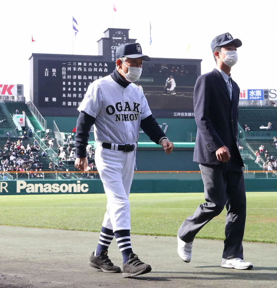 大垣日大・阪口監督　甲子園40勝目ならず「投打ともに力を出せなかった。残念です」