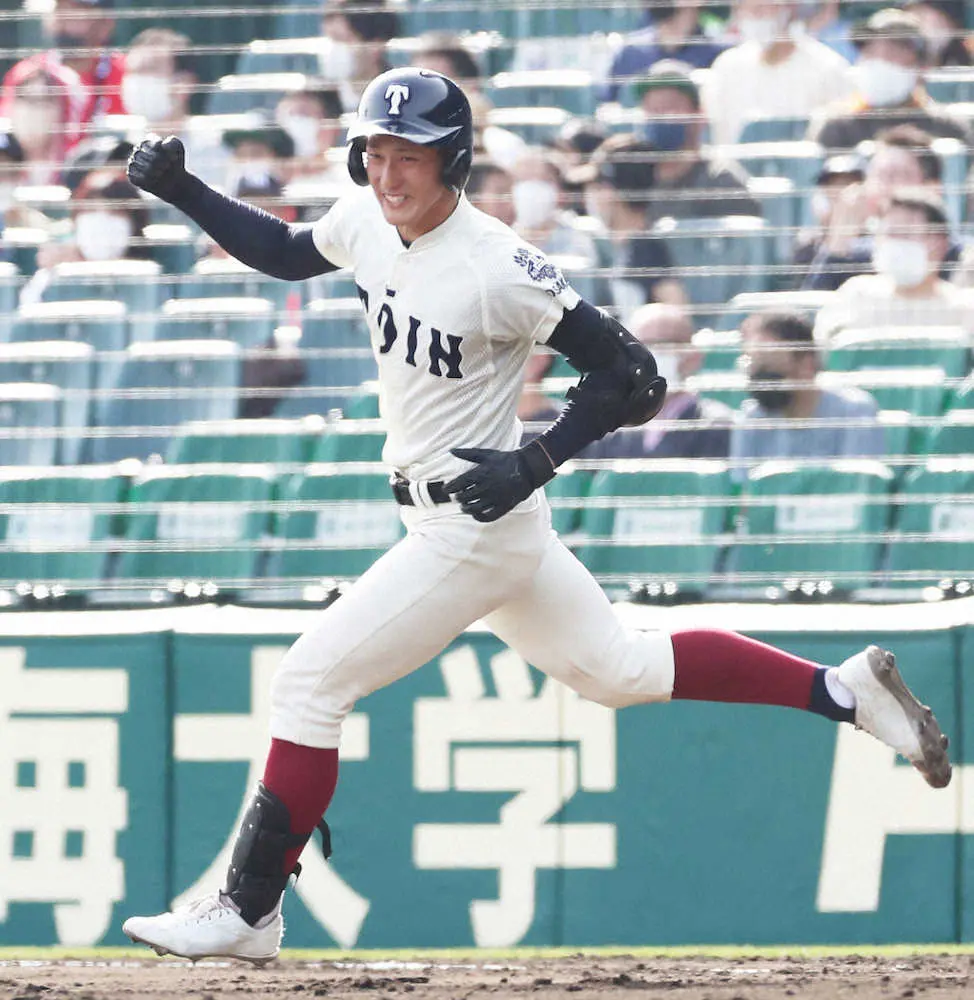 大阪桐蔭　強すぎ13点！PL超え4度目優勝へ王手、松尾がチーム7発目“春1号”で大会記録にリーチ