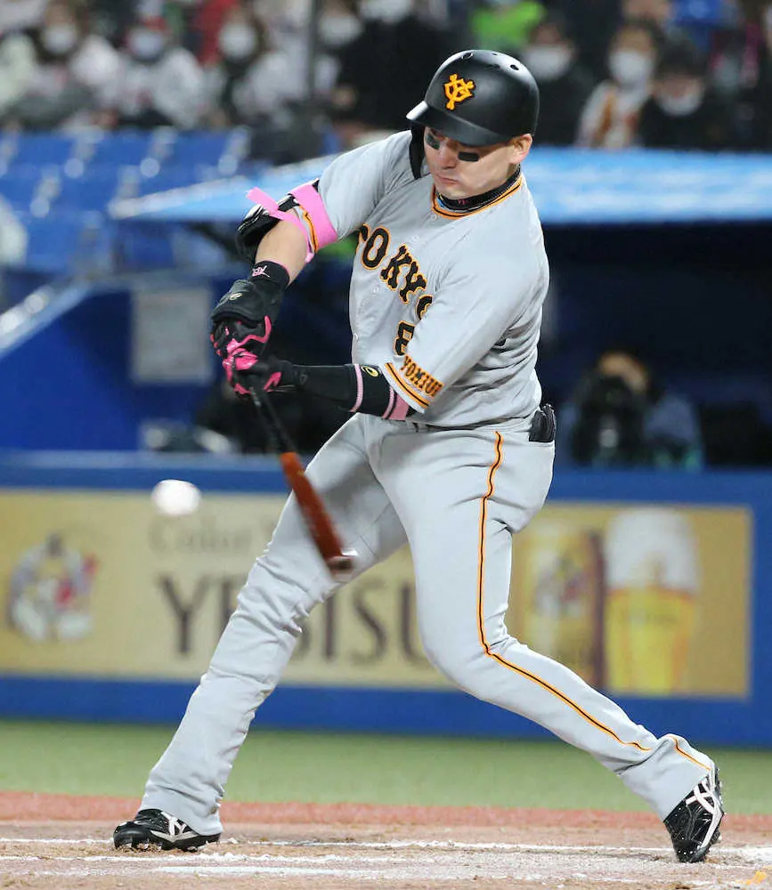 絶好調の巨人・丸が2点タイムリー！　堀田のプロ初登板初先発初勝利を強力援護