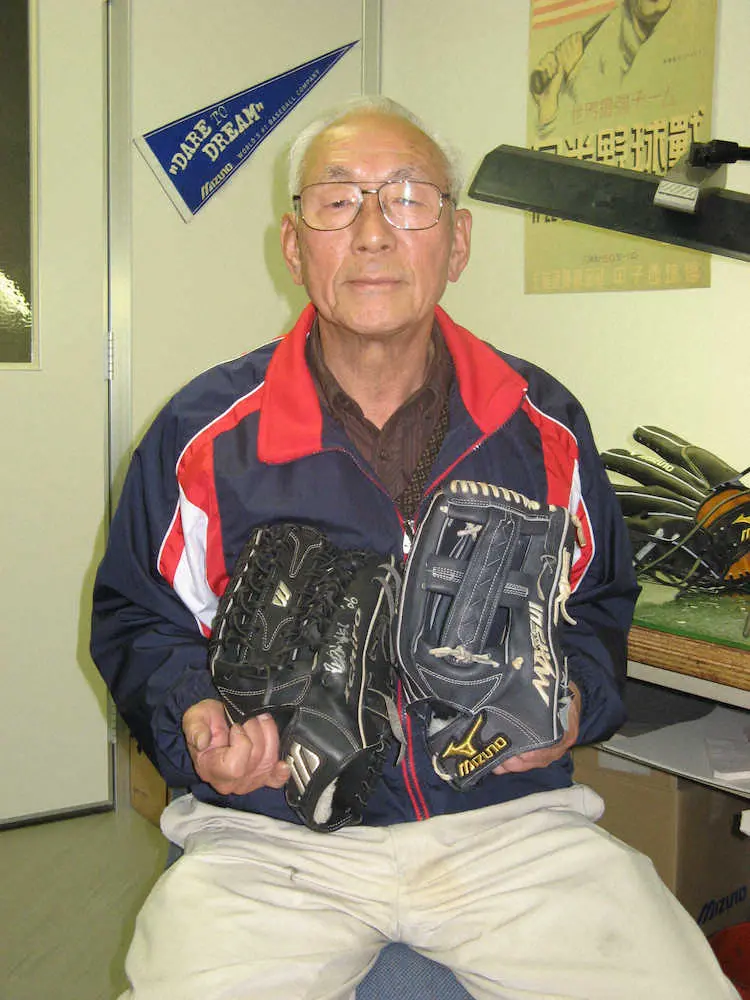 イチロー氏らのグラブ手がけた名工　坪田信義さん死去　ミズノで60年、担当プロ野球選手は200人