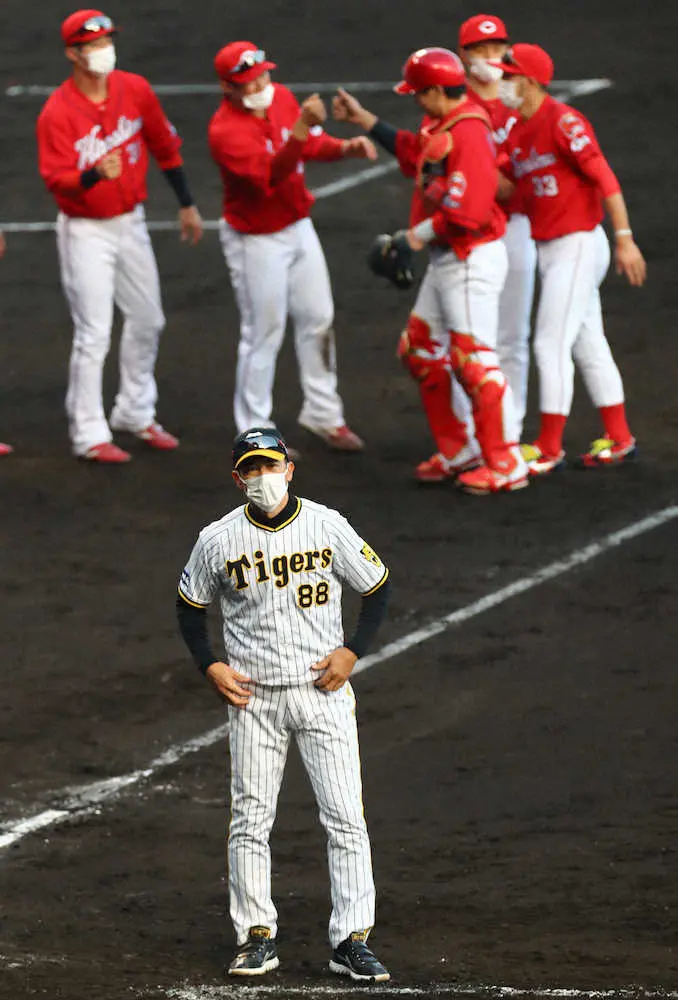 【阪神・矢野監督語録】目測誤った右翼・佐藤輝の守備「打つことだけじゃないんでね、野球は」