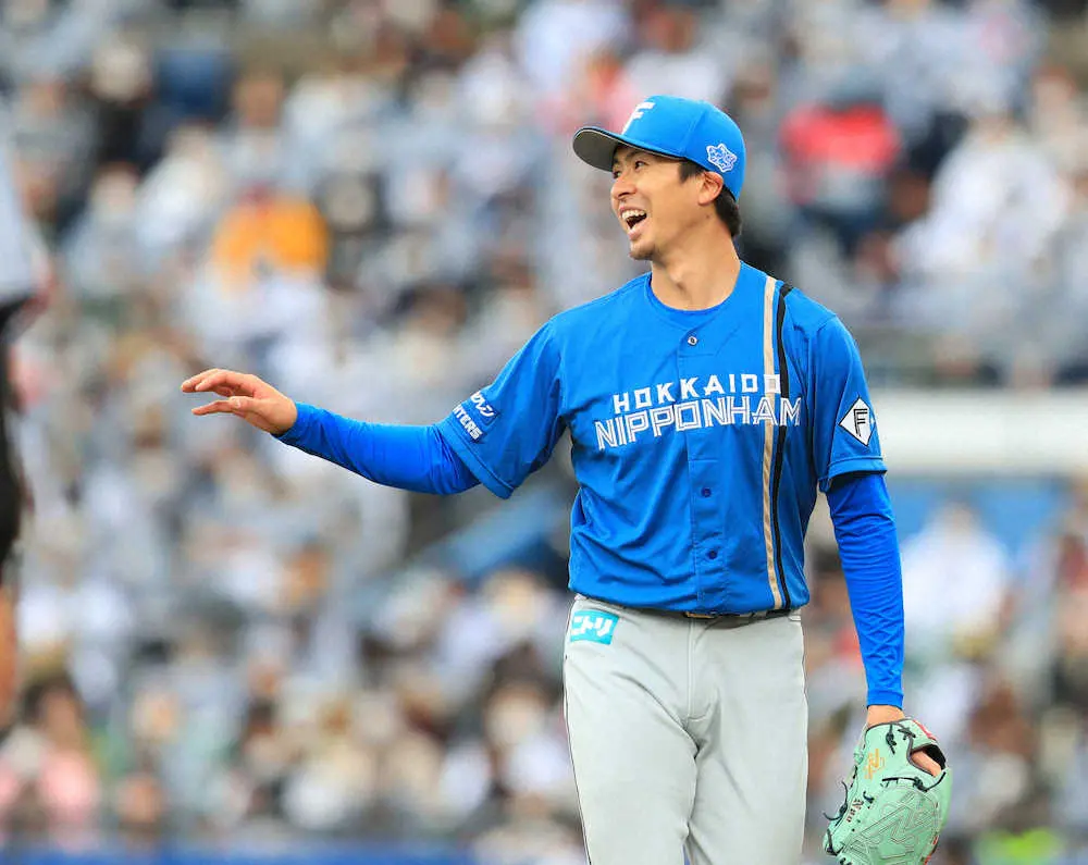 朗希と投げ合った日本ハム・上沢の“神対応”　野球ファン大歓迎の気持ちがSNSで共感呼ぶ