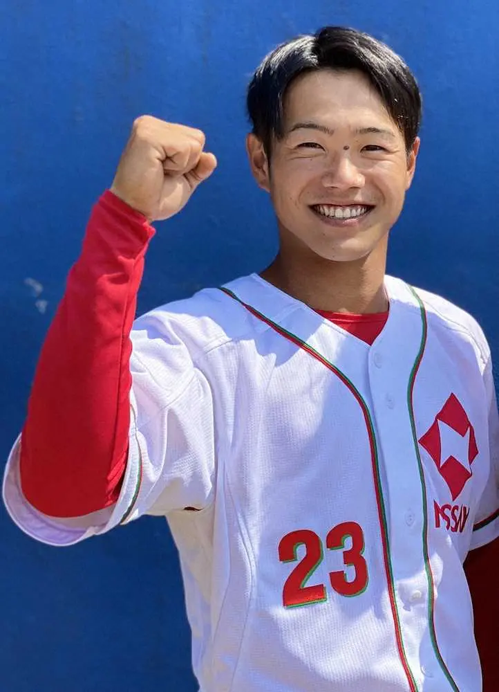 日本生命の新人・藤本が3安打1打点で貢献。3戦全勝で決勝トーナメントへ