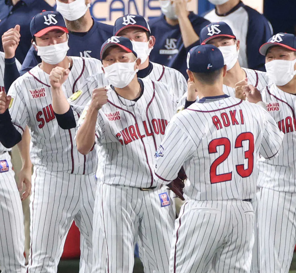 【画像・写真】【お立ち台全文】ヤクルト石川「いつもなんか変なプレッシャーかけてんじゃないかなって…」仲間気遣う