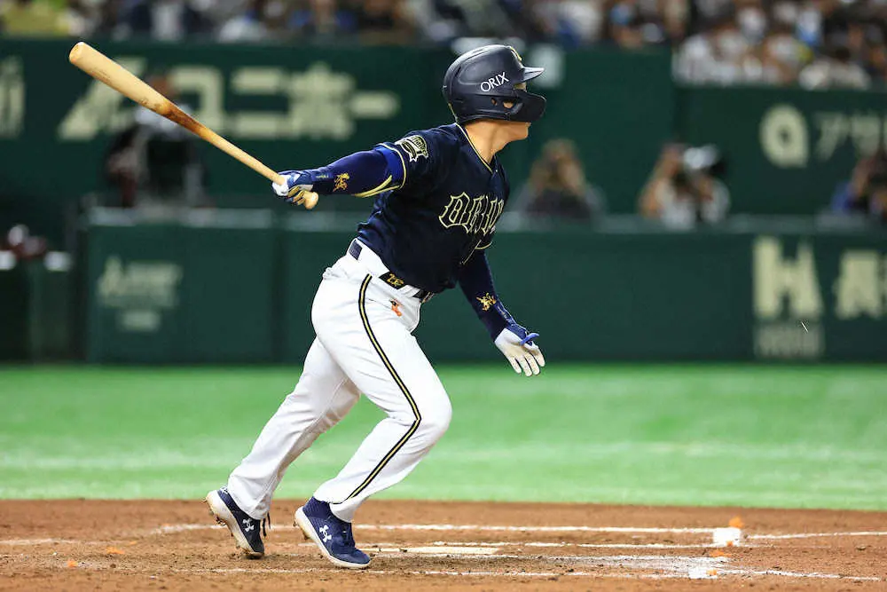 オリックス完敗…1日で借金生活に逆戻り　光明は吉田正の完全復活、4試合連続複数安打＆5試合連続打点