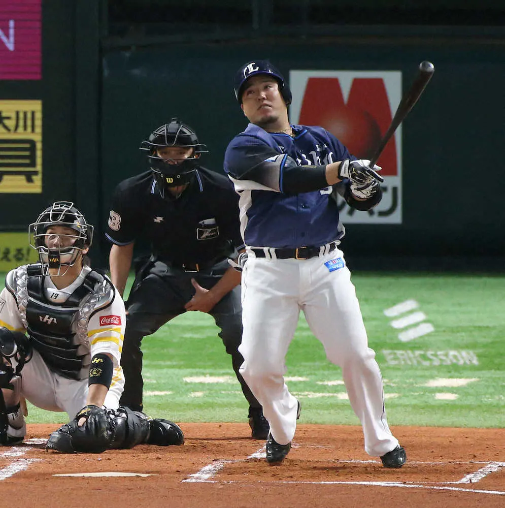 西武　博多デー“替え玉”勝ち！山川“おかわり”2戦連発、与座は緊急登板で1勝