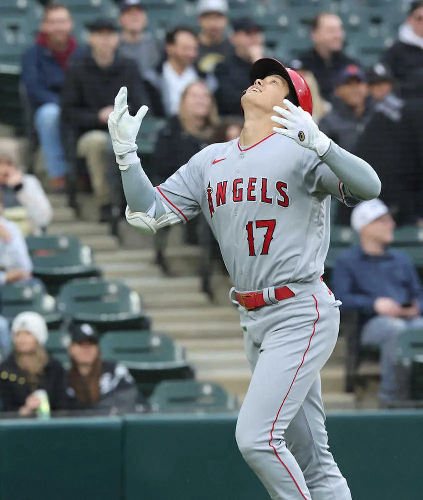 エンゼルス・大谷“復調の兆し”逆方向へ4号　引っ張らない打撃で6連勝のチーム引っ張る