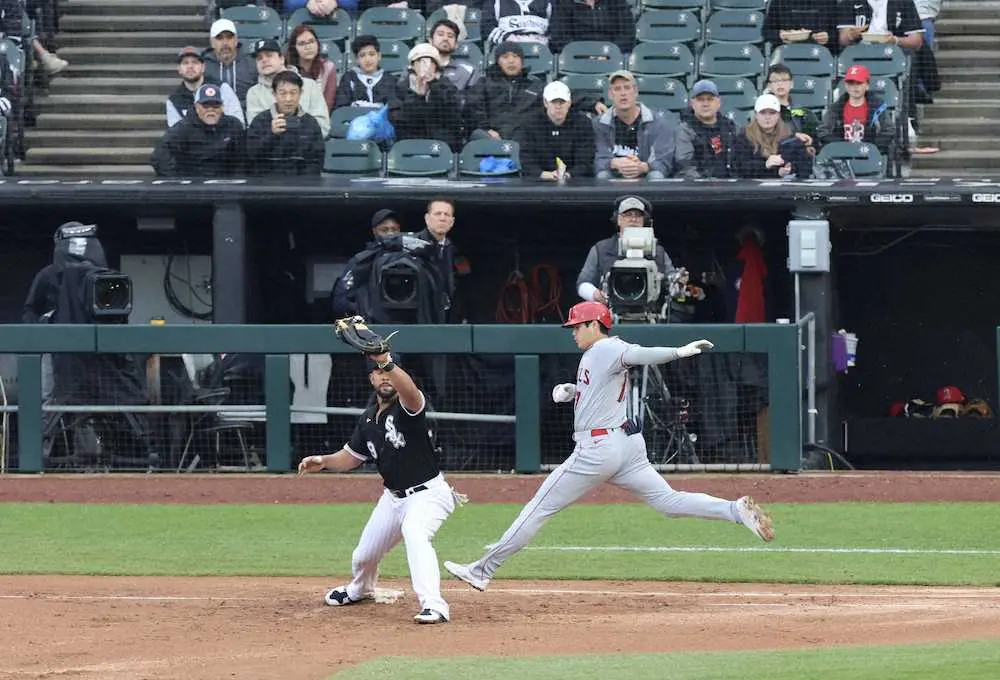 大谷翔平　4試合ぶり無安打にファン「相手ピッチャーも良かったし雨風の影響で」「そういう日もある」