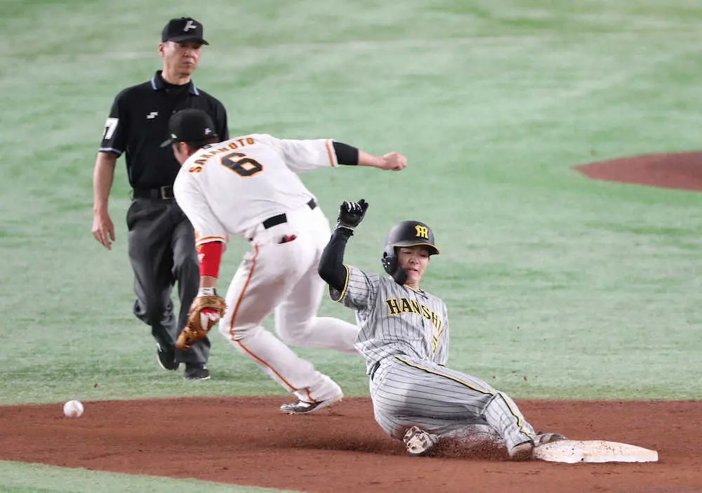 【画像・写真】【内田雅也の追球】五月蝿い走者　投手の気を散らして味方の快打を狙わせる