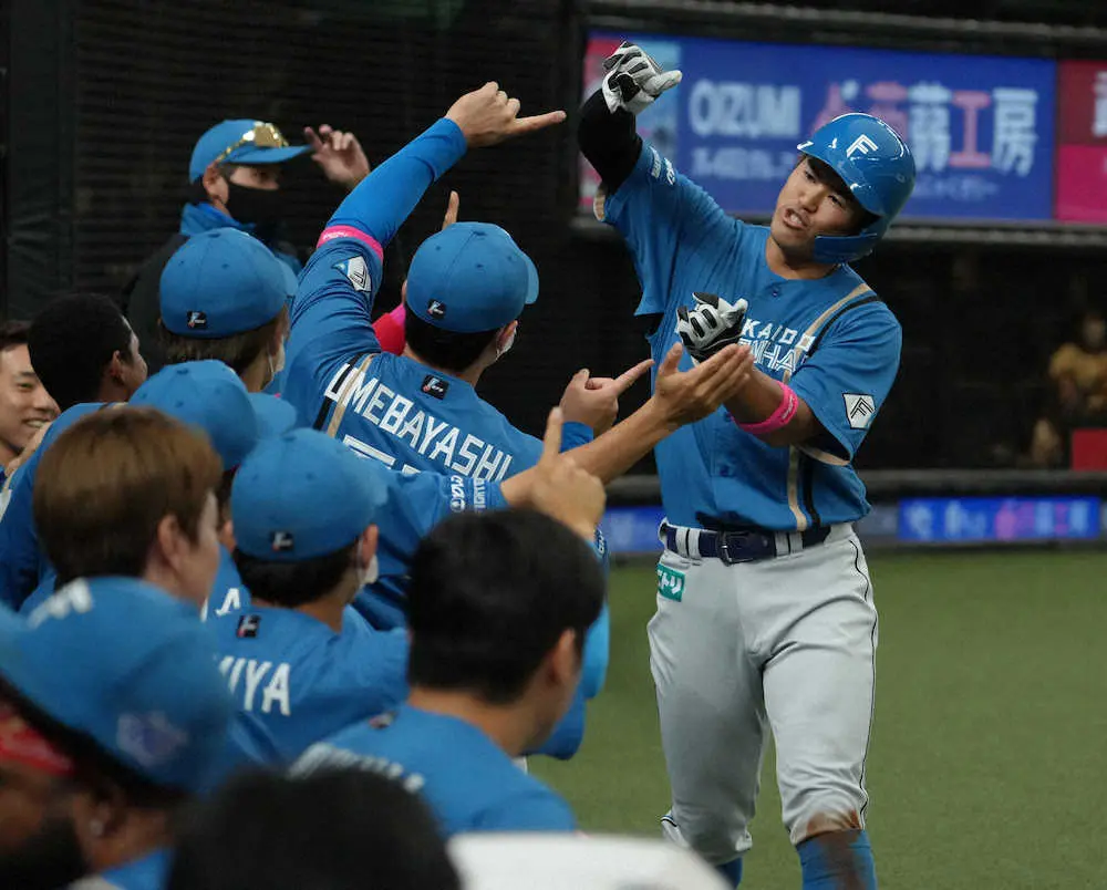 日本ハム・中島　今季初打点＆今季初盗塁で存在感　三塁でも5度の守備機会こなす