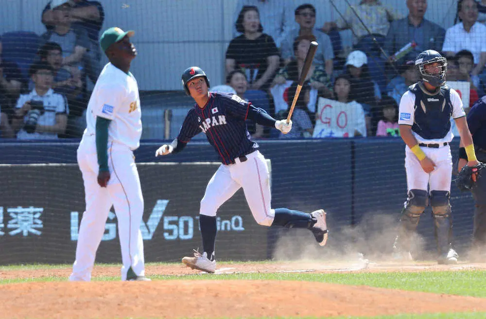 阪神・西純、高校時代の強打伝説　U18W杯で本塁打王&打率5割