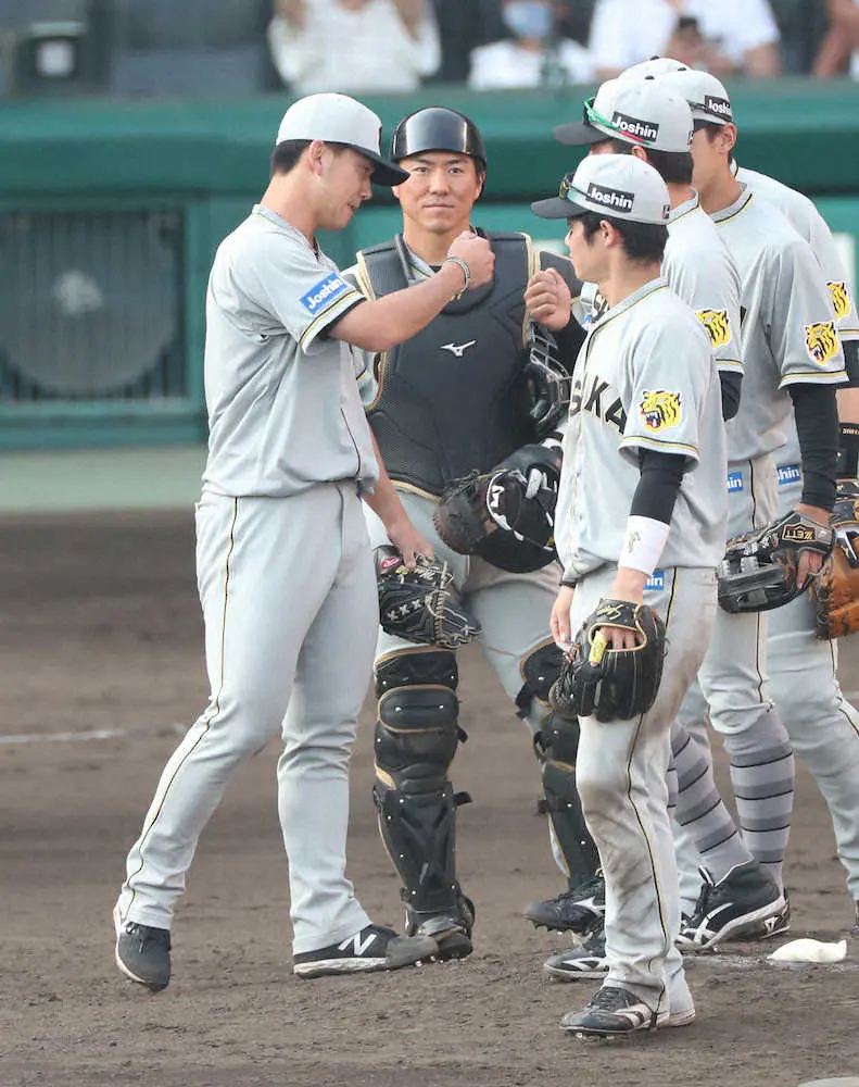 阪神・伊藤将　横浜高後輩・及川の“武器”をほめつつも「俺も直球には自信を持っている」