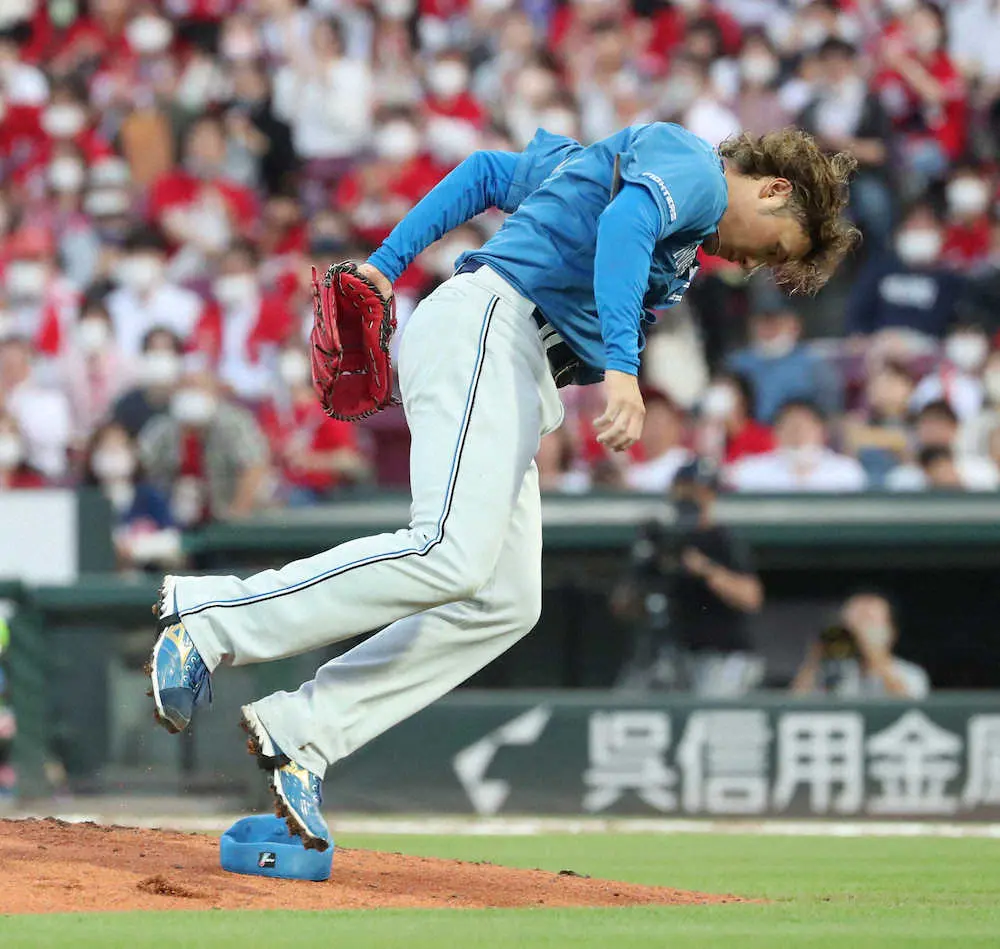 日本ハム・伊藤大海　打球が右すね直撃のアクシデント　治療後マウンドに上がる気迫の投球