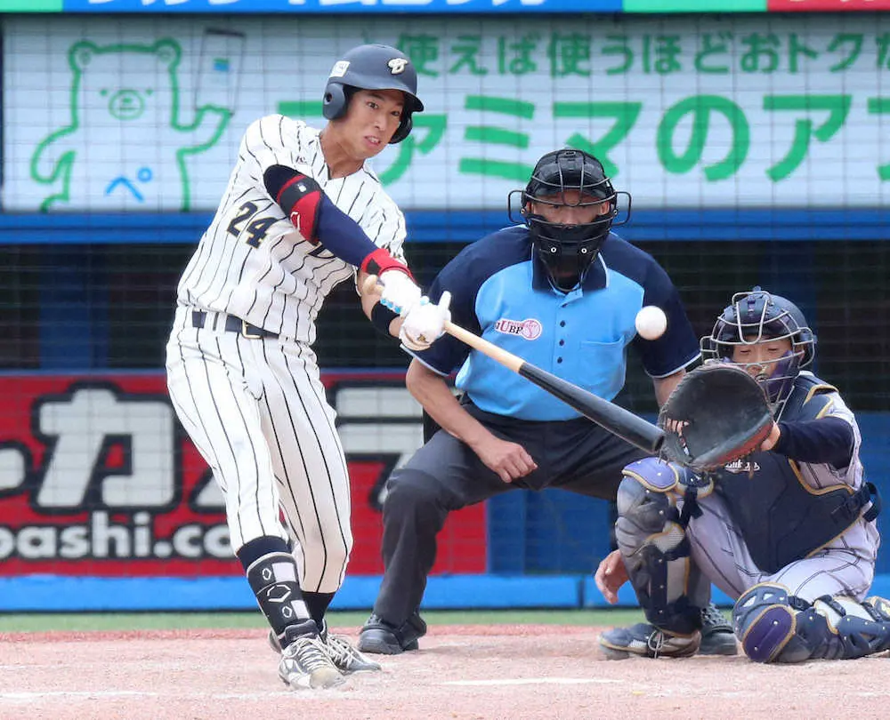 上武大が13年以来の決勝進出　3年生・島村が先制V弾含む2安打4打点　全日本大学野球選手権