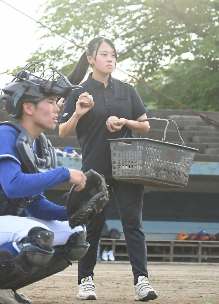 【画像・写真】明秀学園日立・田中杏璃さん　女子マネジャー兼副主将として春夏連続聖地へ