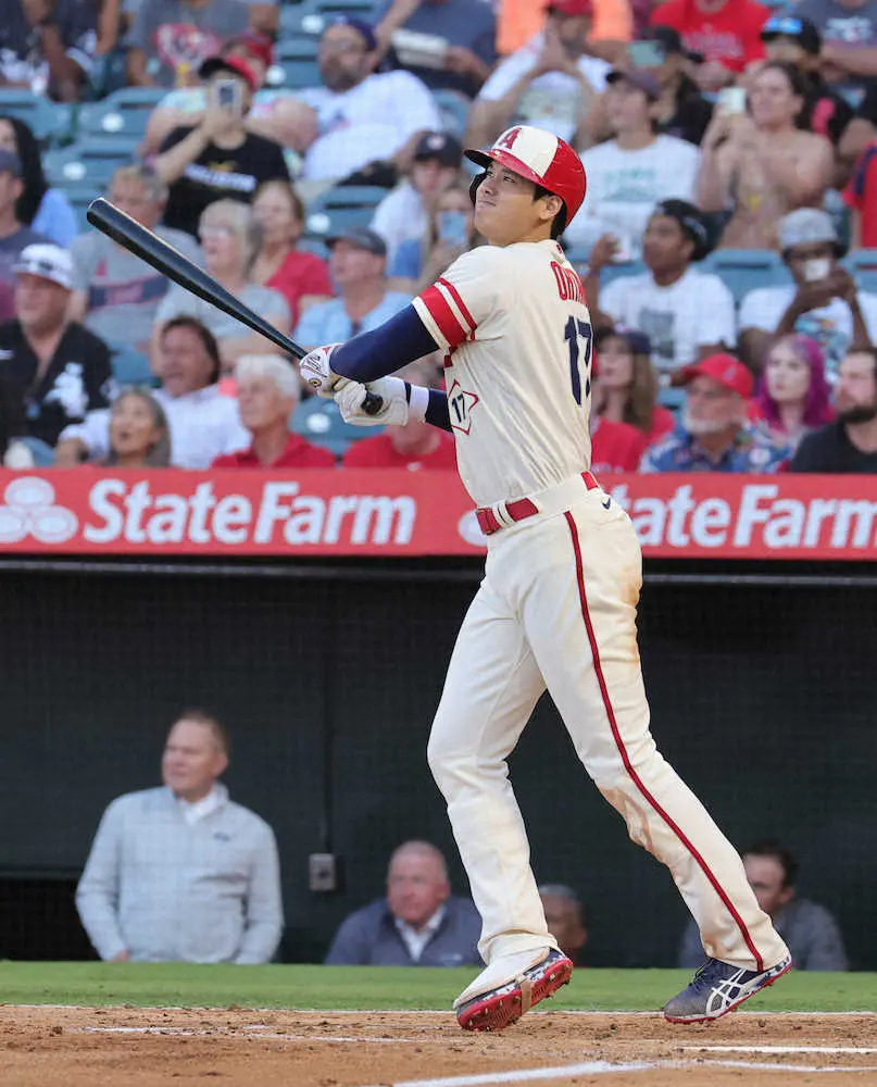 大谷の3方向への3長打にファン「好調の証」「やっぱりスーパーマン」「とんでもパワーや」