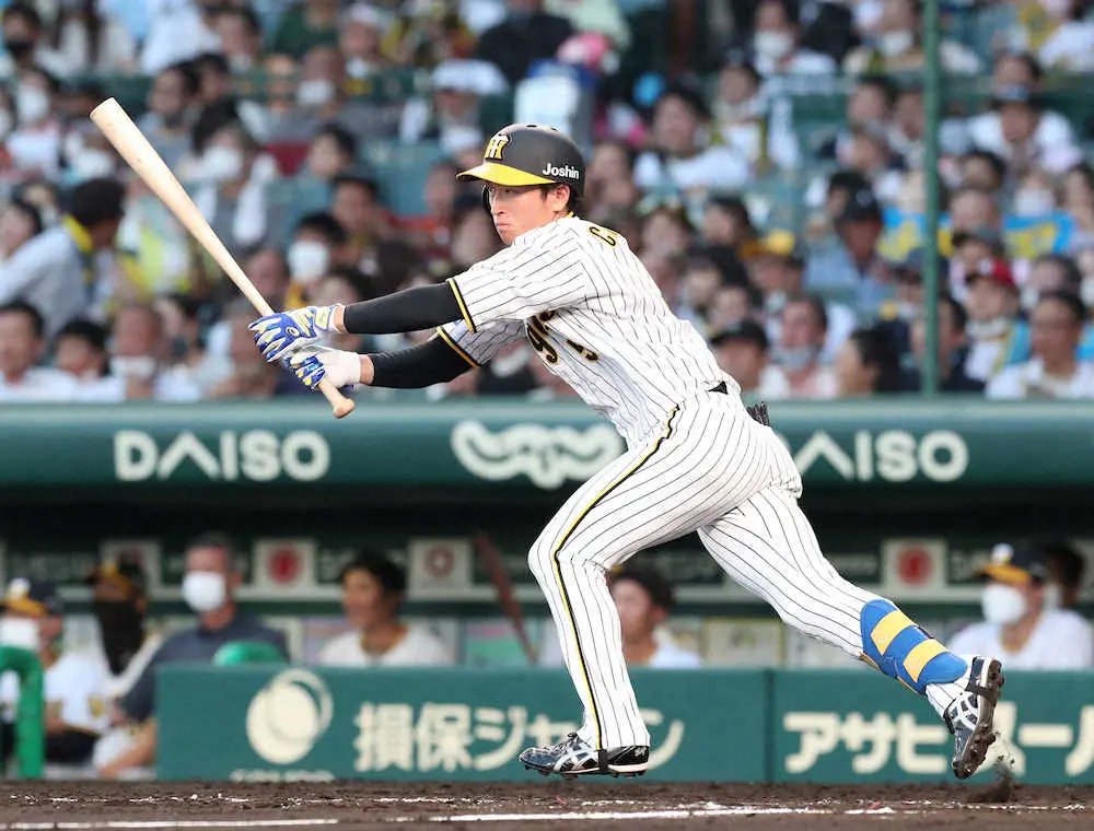 阪神・近本、球団記録の30試合連続安打を達成　プロ野球記録にあと「3」