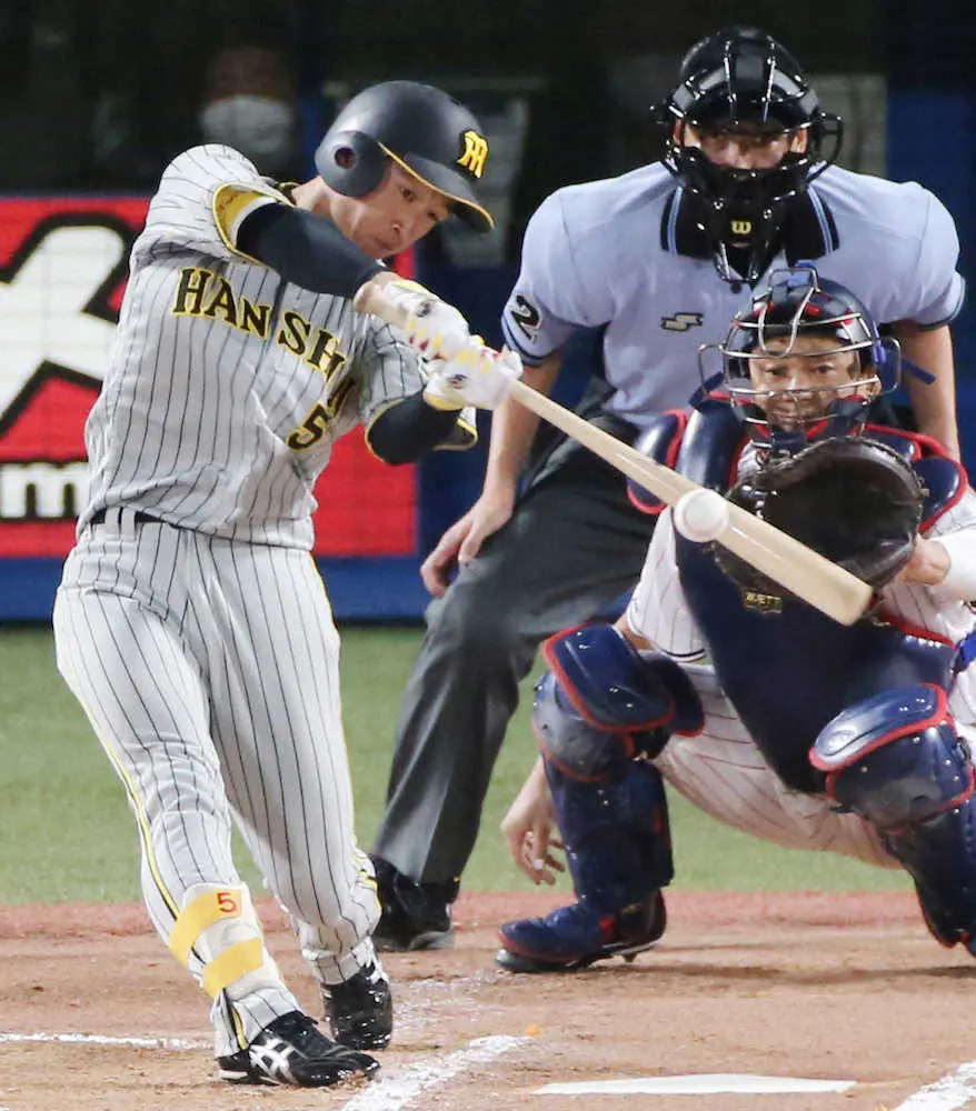 阪神、近本の華麗なるリスタート本塁打で大勝　前夜に連続安打ストップも「3番らしくやろうと思っていた」