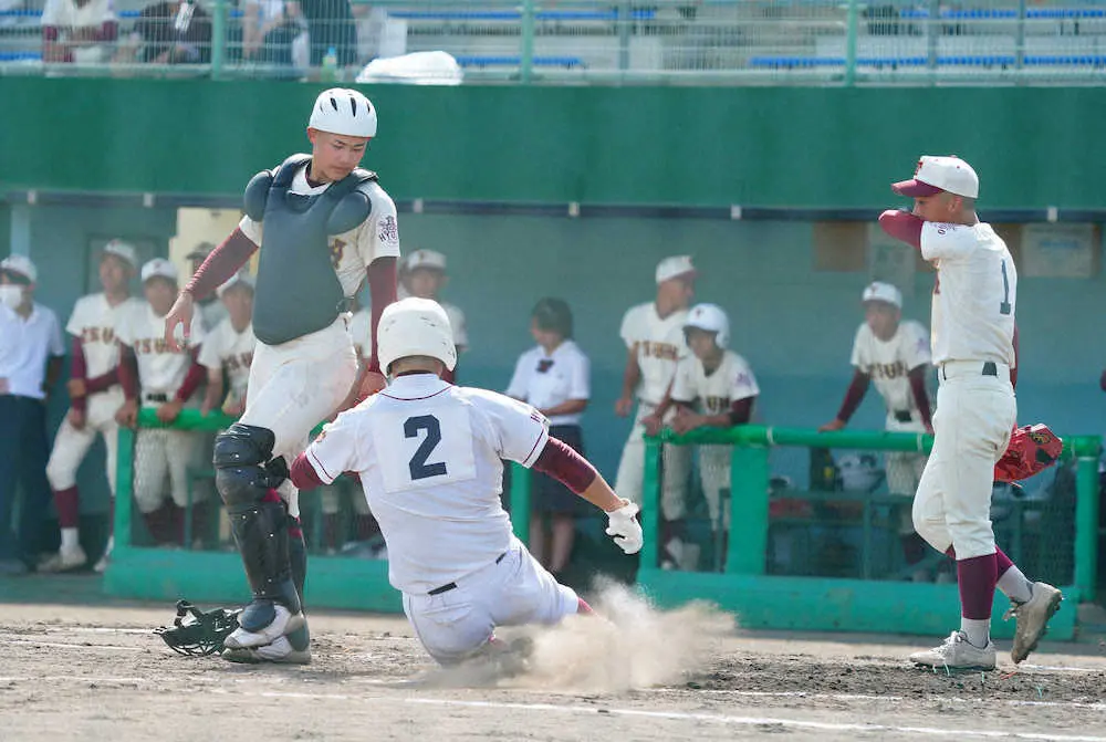 “淡路の星”として輝く4年後を夢見て…津名・佐藤希興の夏終わる