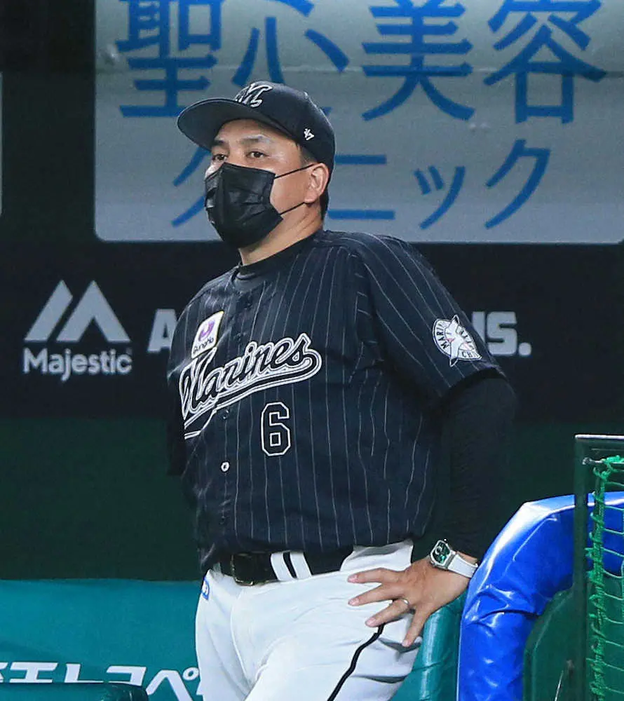 ロッテ　2度の満塁機逃し、今季14度目零敗　井口監督「チャンスはあったが…」