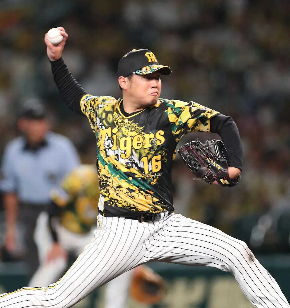 阪神・西勇、巨人斬り8回零封で6勝目　今季最多124球の熱投「野手に感謝したい」