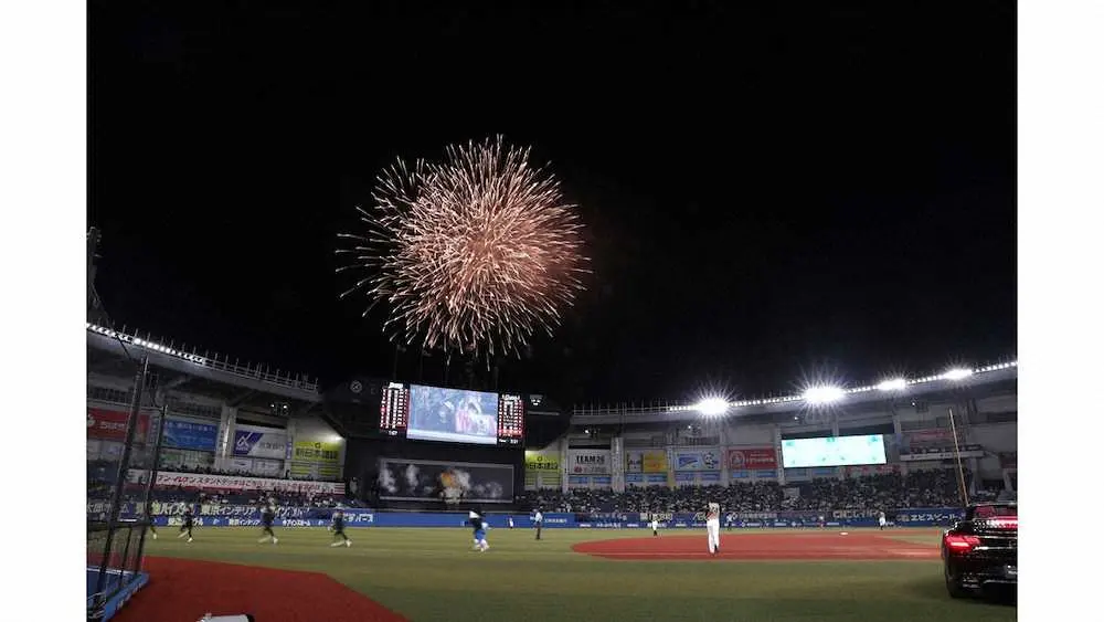 ロッテ　ZOZOマリンスタジアム名物の花火　今年はホームランも盛り上げる！