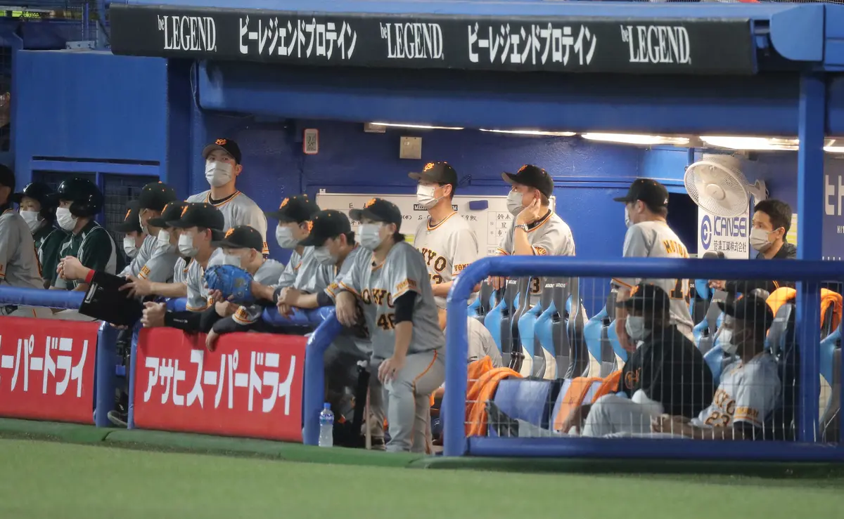 巨人、前半戦強制終了　計67人コロナ陽性、内野手5人しかいない…22日からの中日3連戦延期