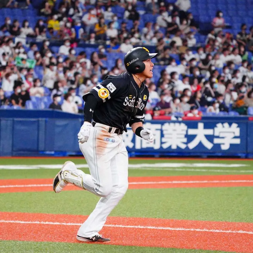 ソフトバンク・柳田　18試合ぶり11号ソロ「正直入るとは…」