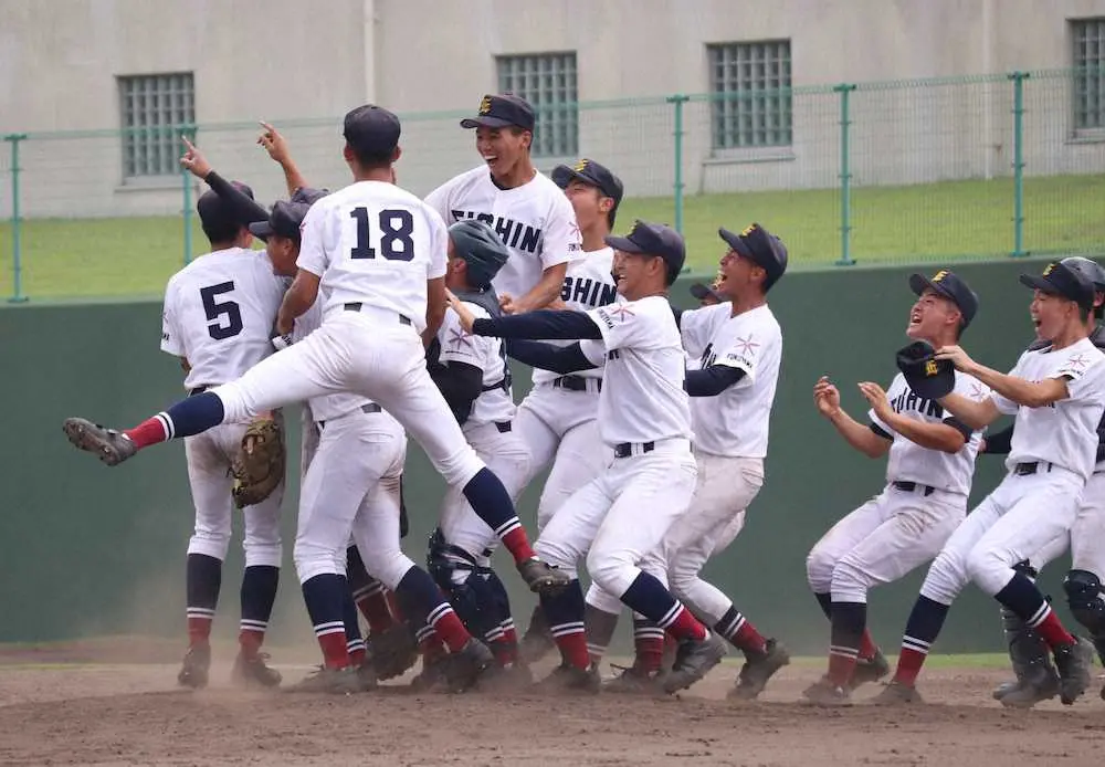 【高校野球】盈進　48年ぶり3度目甲子園大会出場決定　主将「広島県の代表として、さわやかプレーを」