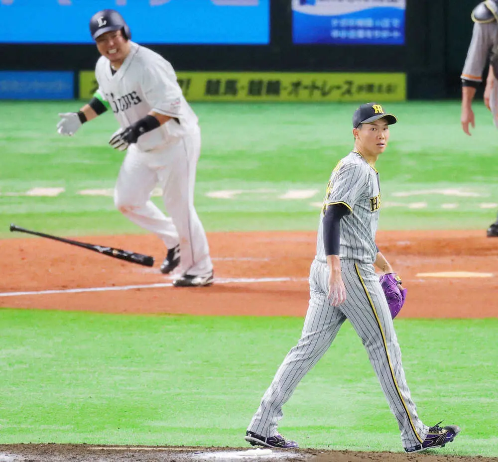 阪神・湯浅、初の夢舞台で直球一本14球！最後は153キロで西武・山川斬り「めちゃくちゃ緊張した」