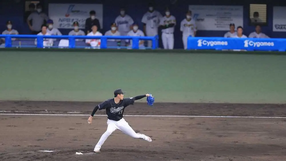 【球宴】ロッテ佐々木朗希は1回3安打1失点で降板も　球宴日本選手最速タイの162キロに球場どよめく
