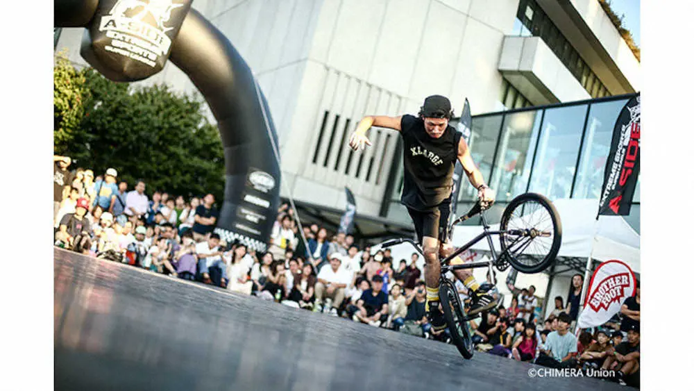 ロッテ　12日から3日間ZOZOマリンスタジアム前でBMXパフォーマンス