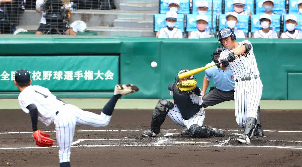 【甲子園】帝京五VS九州学院　“ストライプ対決”「何が何やら」「敵味方の判断に困りそう」