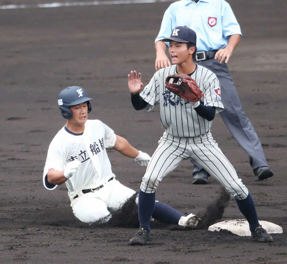 【画像・写真】【甲子園】市船橋は9回執念も敦賀気比に逆転負け“市船ソウル”“森本ツインズ”ともに甲子園を去る