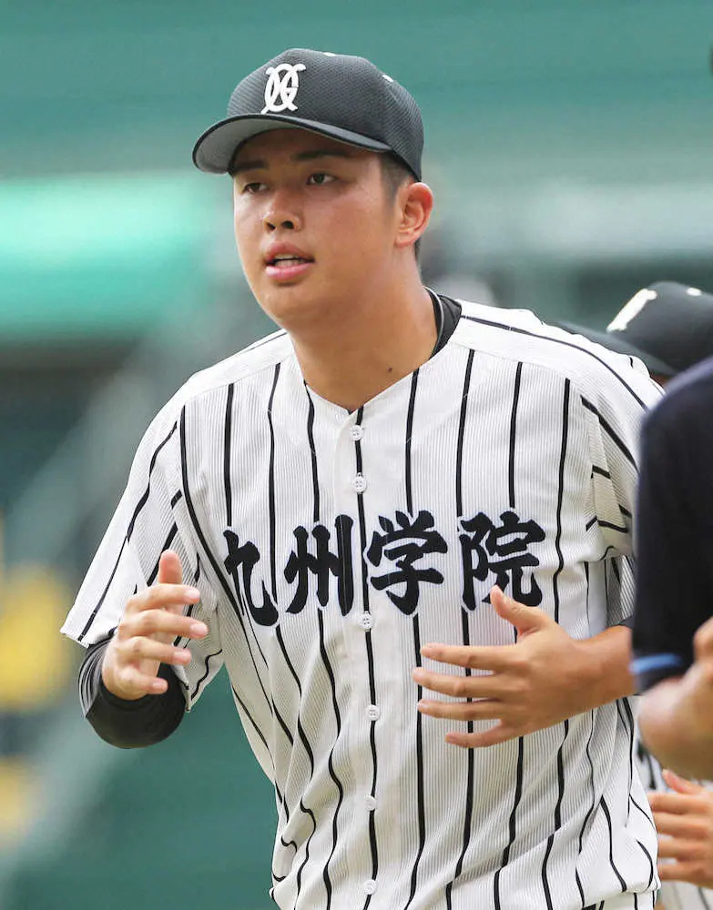 【甲子園】第2試合オーダー発表　九州学院・村上慶太は「4番・一塁」