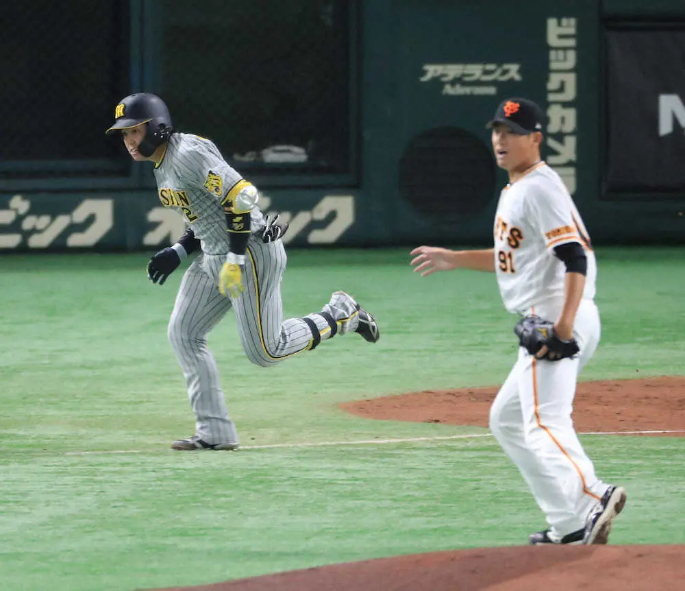 阪神・梅野が2回に先制打　3試合ぶり先発マスクで今季初勝利を目指す藤浪を援護