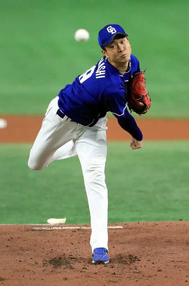 中日・高橋宏　7回2失点、自己最多116球熱投も実らず「負けたことに責任を感じないといけない」