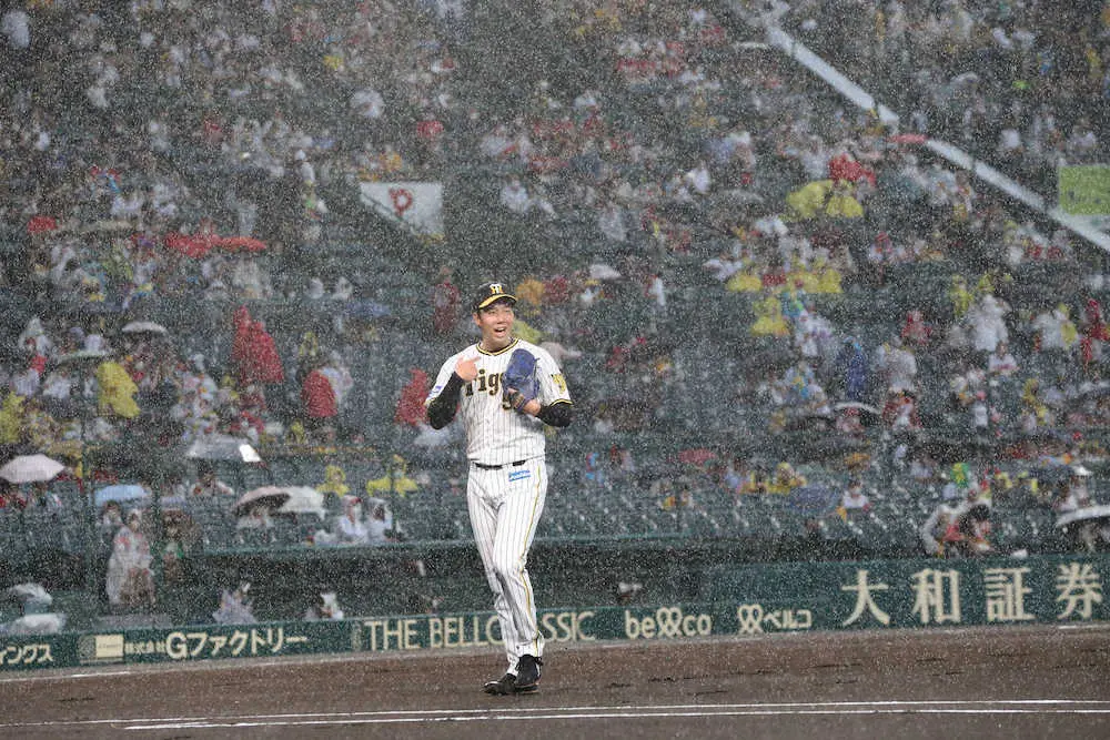 阪神・青柳の“神通力”雨も呼んだが勝利も呼んだ「自分らしく頑張ろう」7回無失点の快投