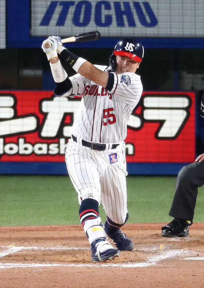 【画像・写真】ヤクルト　村上3安打の活躍も…中日に敗れ連勝ストップ　零封免れるも好機で一発出ず