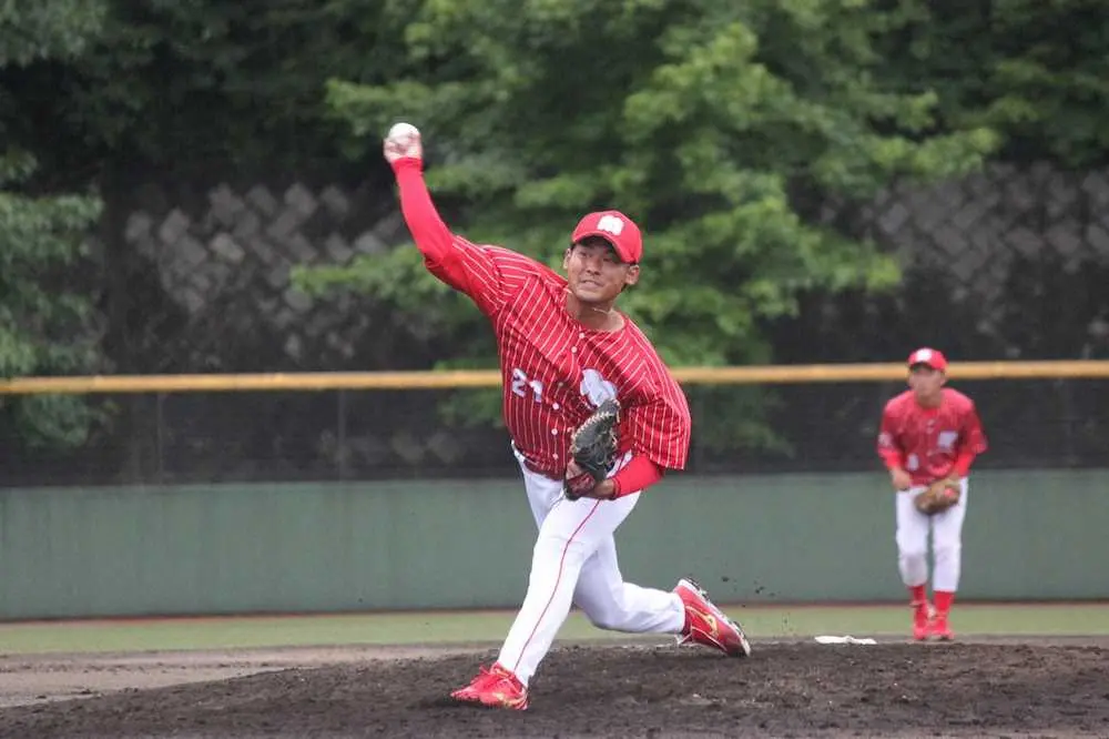 ミキハウスの4年目右腕・渋谷が3回無失点で逆転勝ち呼んだ　原点はPL学園での3年間