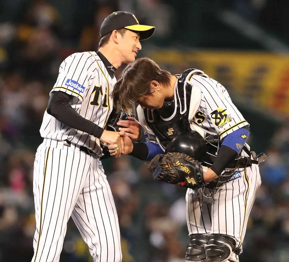 “チーム能見”阪神・梅野が“厳しさ”に感謝「心の支え。野球人としても、人としても本当に大好きな先輩」