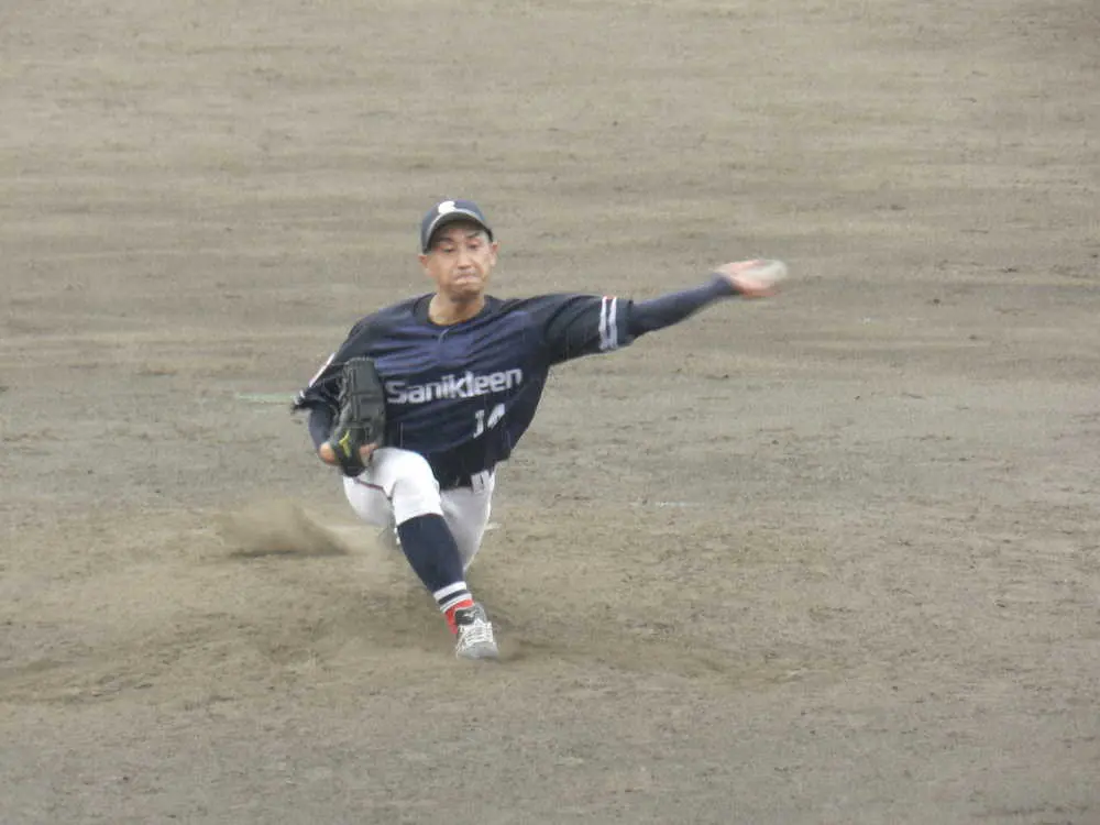 宮崎サニクリーン　近藤が1失点完投で初戦突破