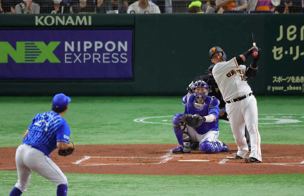 巨人・中田翔が今永撃ち同点23号！　第91代4番、9月は13戦7発の荒稼ぎ　中田が一発打てば9月全勝