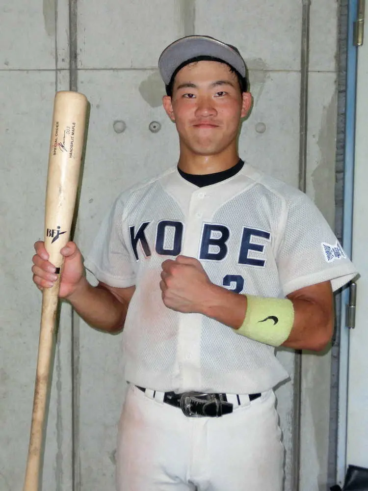 神戸大が奈良学園大に逆転勝ち　殊勲打の斎藤「野球人生最後なので楽しんで」