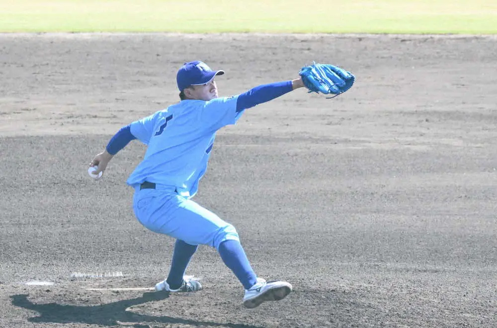 今秋ドラ1候補の日体大・矢沢　投手専念で今季初勝利！！